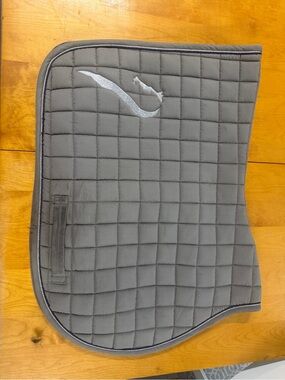 Antares Quilted Saddle Pad with Silver Logo